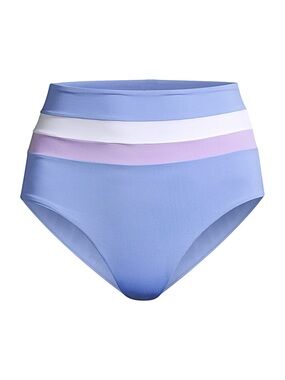 New L Space Portia high waisted Striped Bikini Bottoms Size L